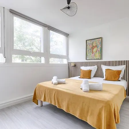 Saint Fargeau Gambetta Iv Lovely 4p 1br Apartment *